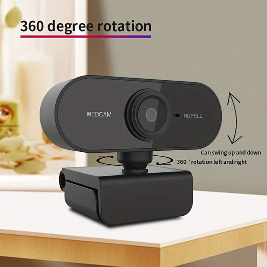 1080P Full HD Computer Network Camera with Microphone