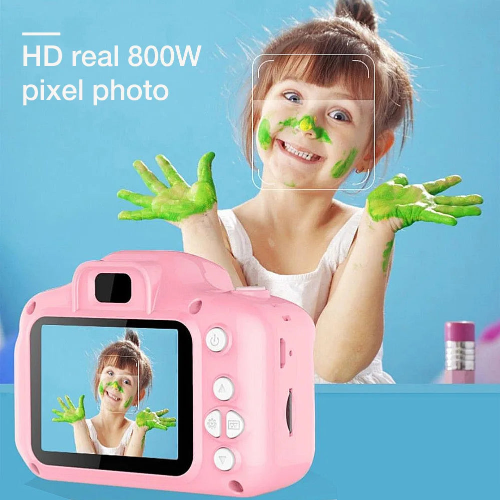 Children Camera Mini Digital Vintage Camera Educational Toys Kids 1080P Projection Video Camera Outdoor Photography Toy Gifts