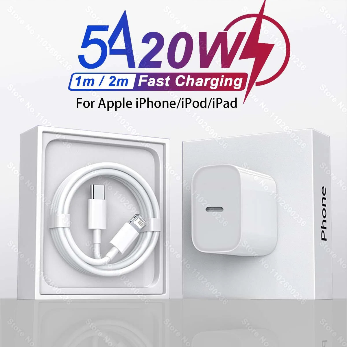 20W Fast Charger For Apple iPhone