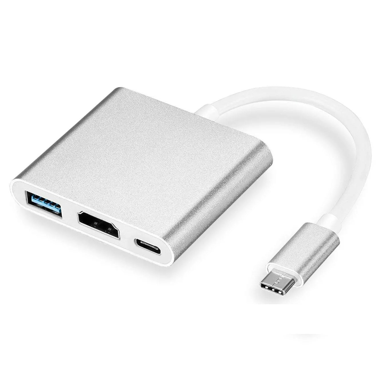 3 in 1 Type C To HDMI-compatible USB 3.0 Charging Adapter