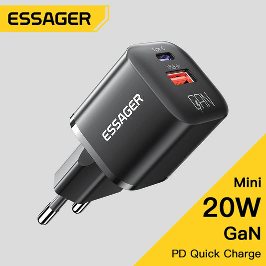 20W GaN USB Type C Charger PD Fast Charger