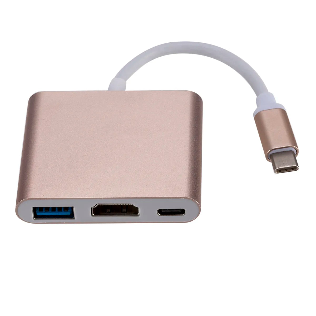 3 in 1 Type C To HDMI-compatible USB 3.0 Charging Adapter